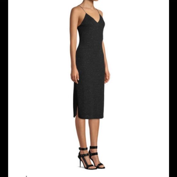 Alice + Olivia Dresses & Skirts - Alice + Olivia Stila Fitted Side-Slit Gown Dress